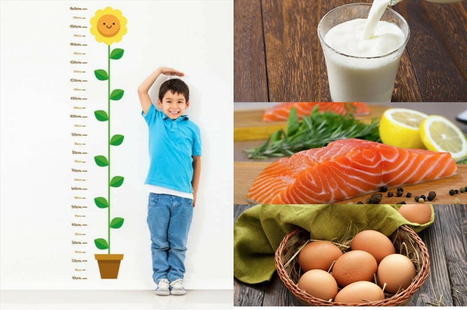 Những thực phẩm giúp trẻ phát triển chiều cao tối đa